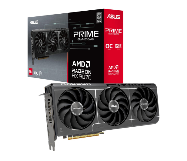 ASUS Radeon RX 9070 Prime EVO OC 16GB GDDR6 PRIME-RX9070-O16G-EVO - 1356661 - zdjęcie